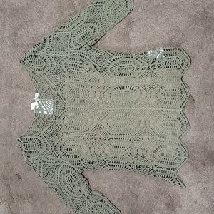 Crochet layer top